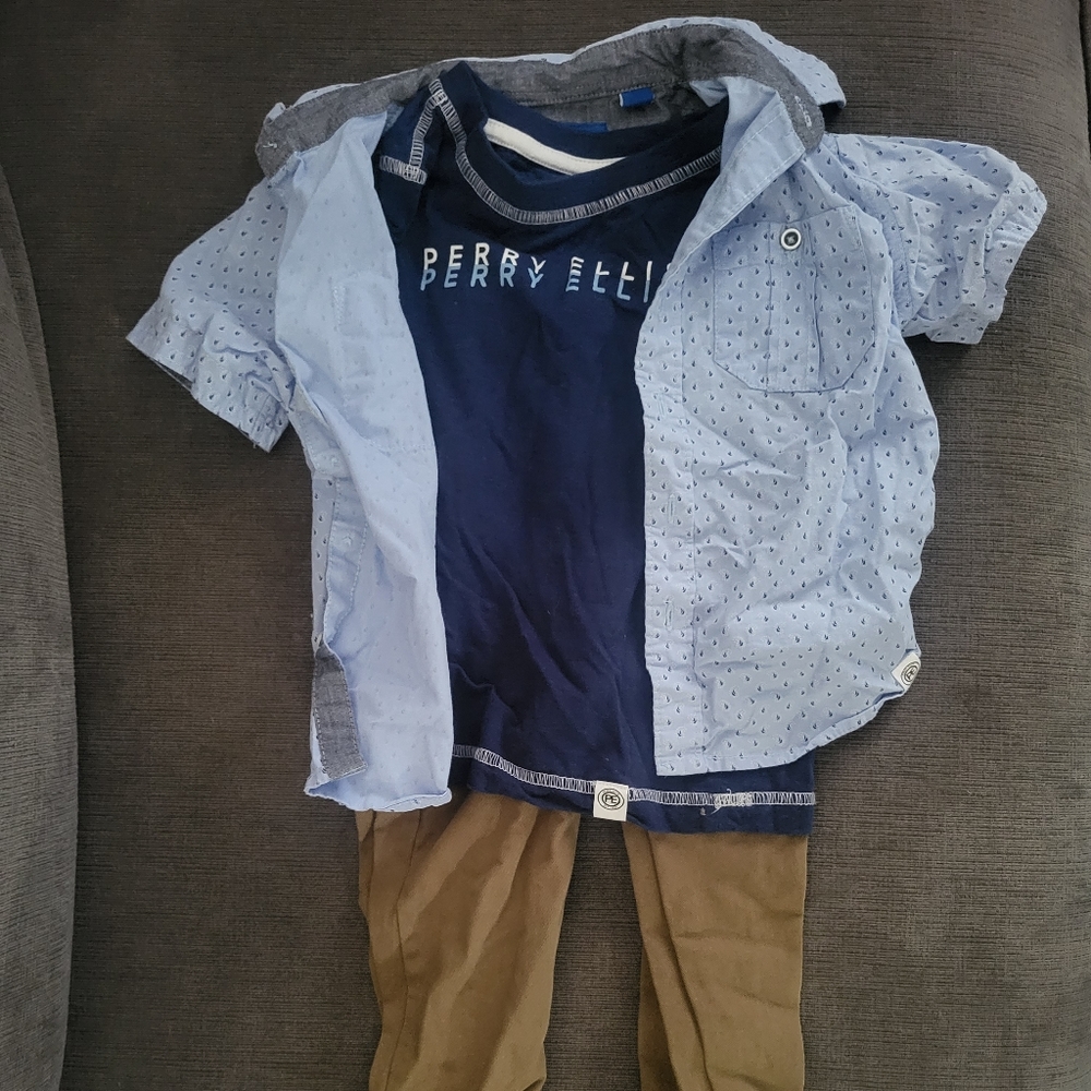 2 for $20 Perry Ellis Toddler Boys 3 piece set